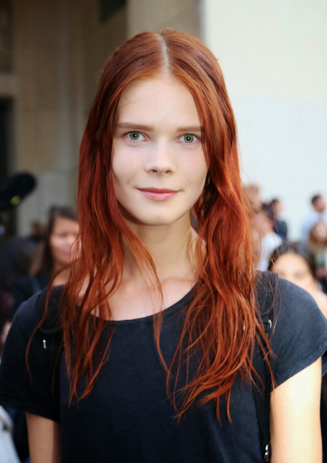 рыжий цвет волос фото