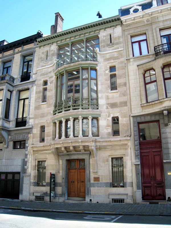 виктор орта. особняк тасселя в брюсселе. 1892-1893 фото