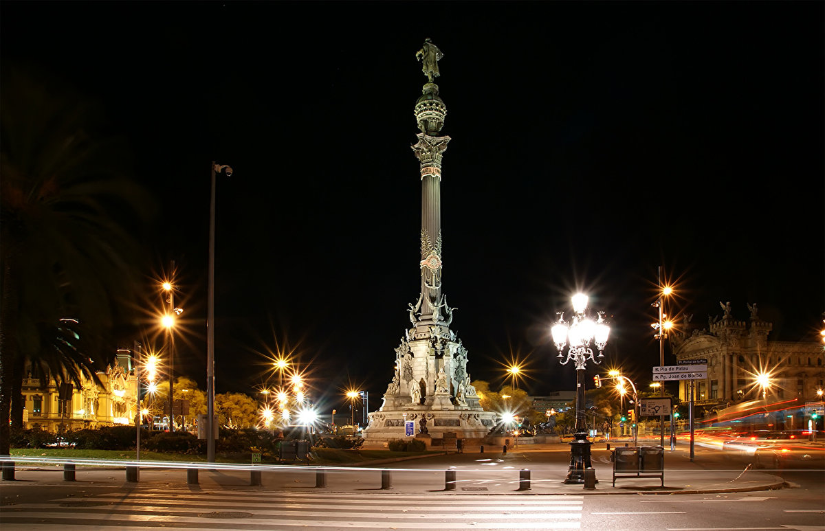 памятник колумбу в барселоне фото