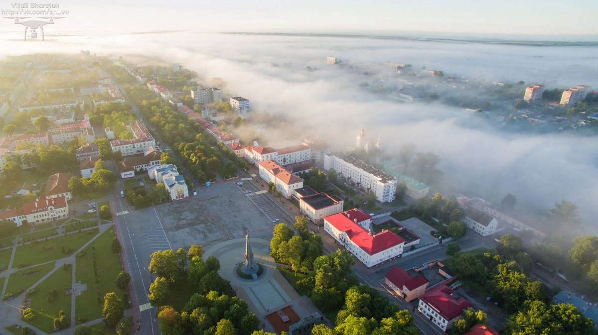 брест с высоты птичьего полета фото