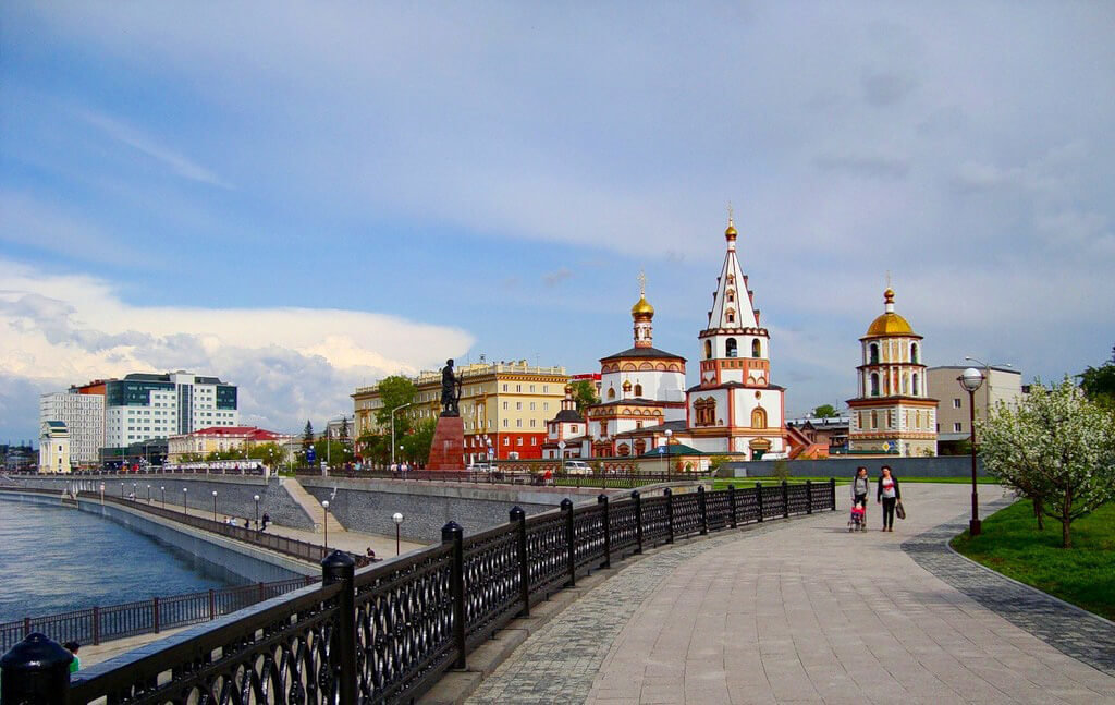 набережная иркутска фото
