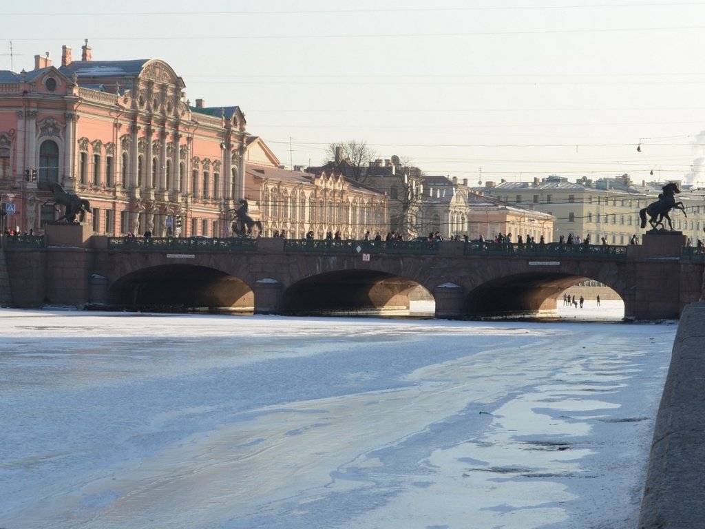 аничков мост санкт петербург фото