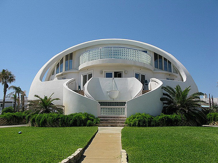 дом–купол (dome house). флорида, сша. фото