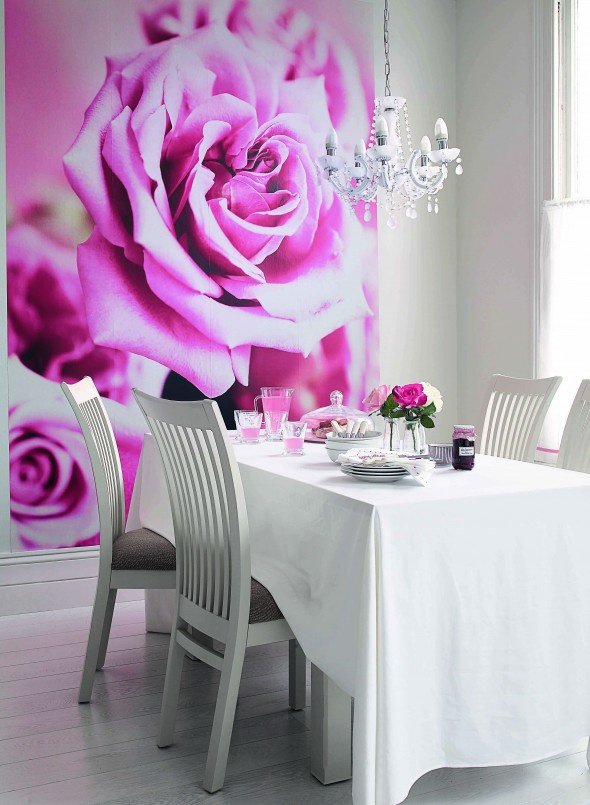 Картинка розы на кухню