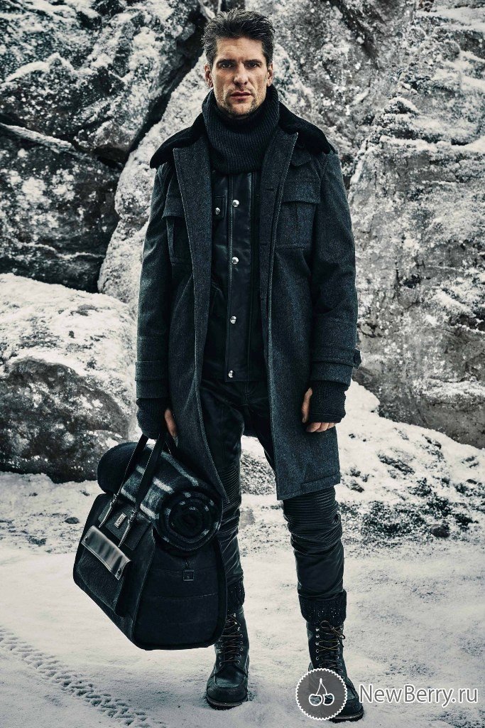 зимняя куртка belstaff look фото