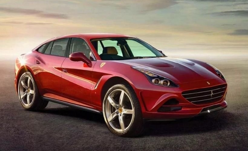 кроссовер ferrari purosangue фото