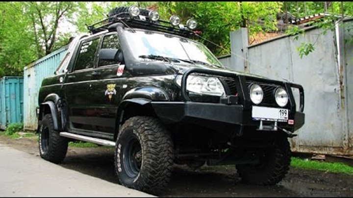 Уаз тюнинг покраска