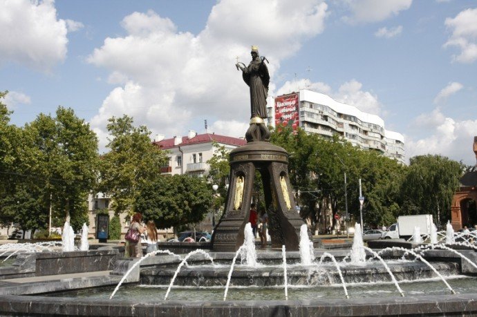 свято екатерининский фонтан краснодар фото