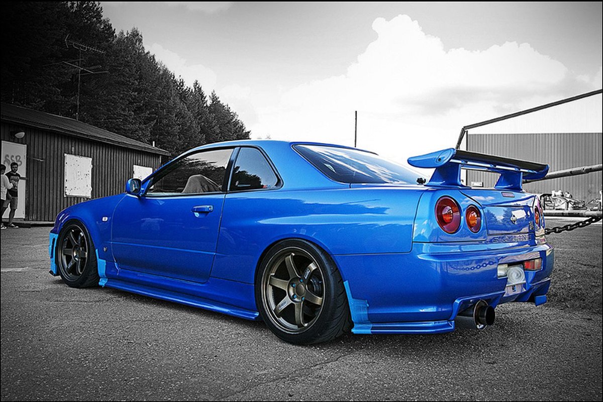 nissan skyline gtr r34 фото