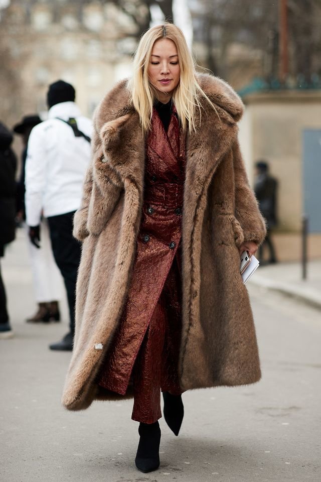 модные шубы фото