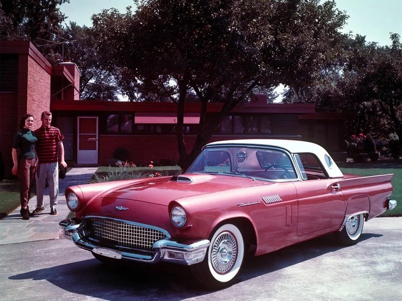 1957 ford thunderbird фото