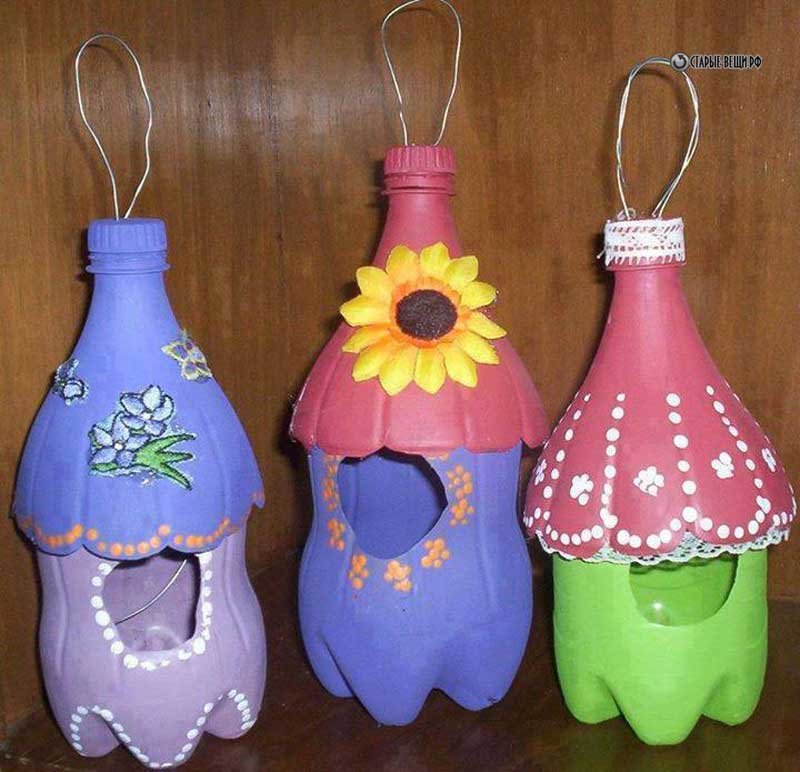 поделка из бутылки фото