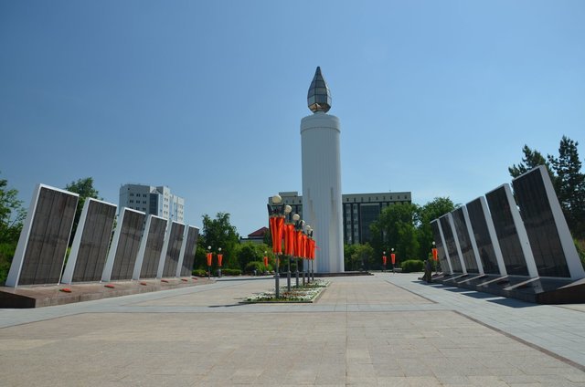 мемориальный комплекс вечный огонь тюмень фото