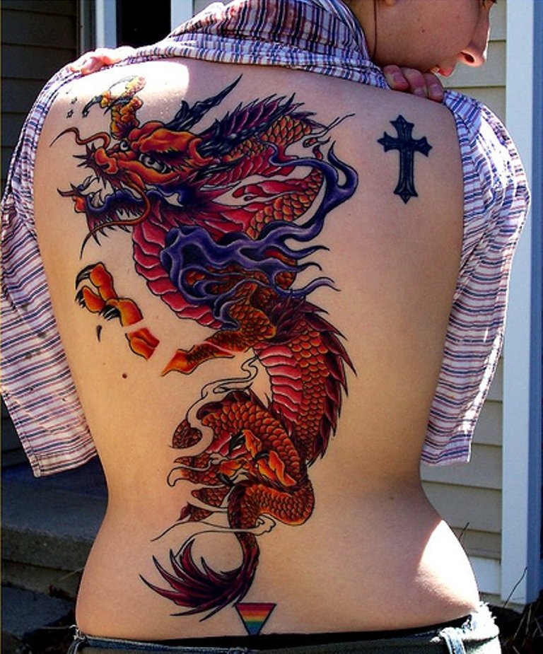 Tattoos pictures asian dragons #11