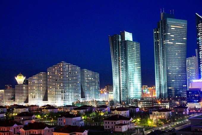 казахстан сити небоскребы фото
