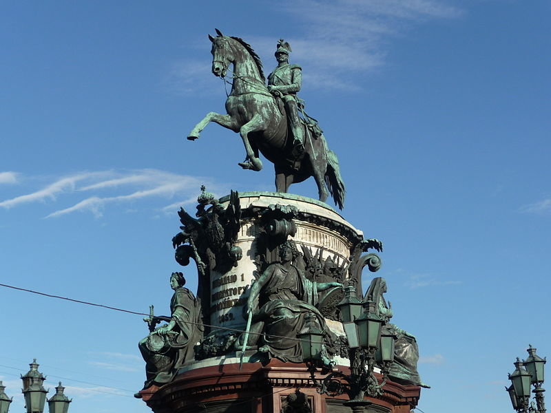 памятник николаю i в санкт-петербурге фото