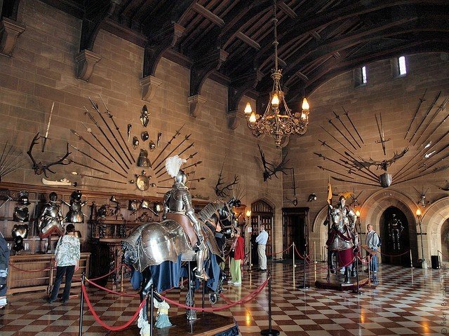 warwick castle внутри фото