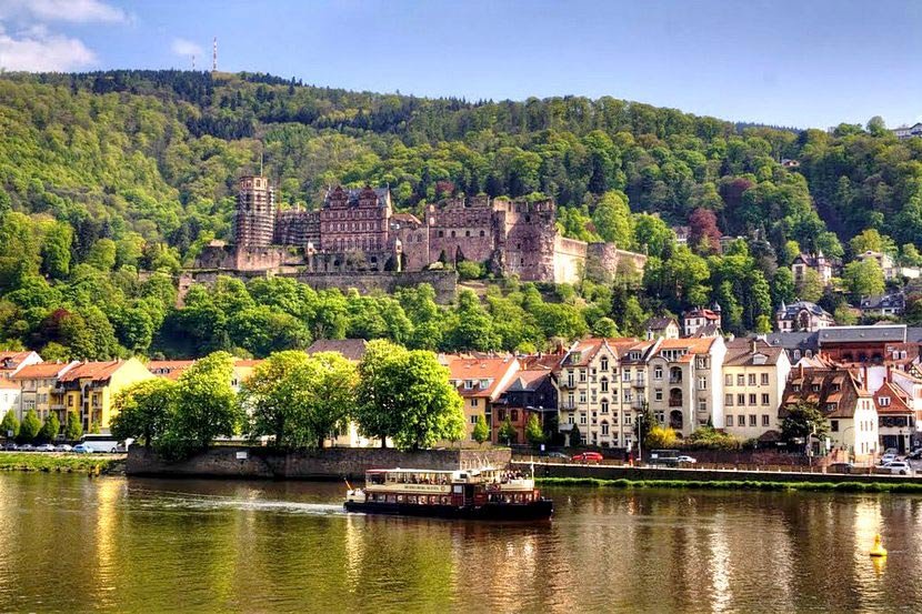 гейдельбергский замок гейдельберг фото