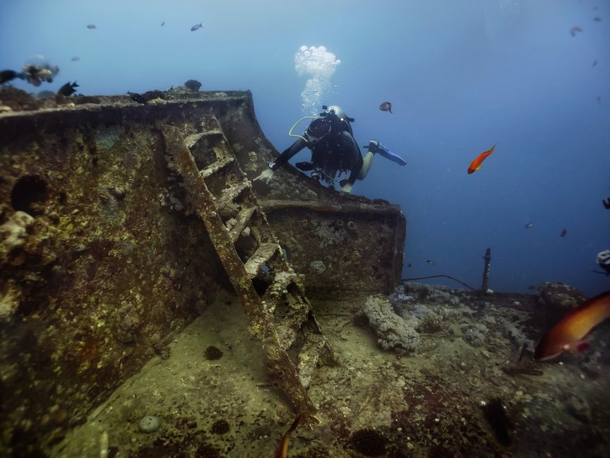ss thistlegorm затонувший британский корабль фото