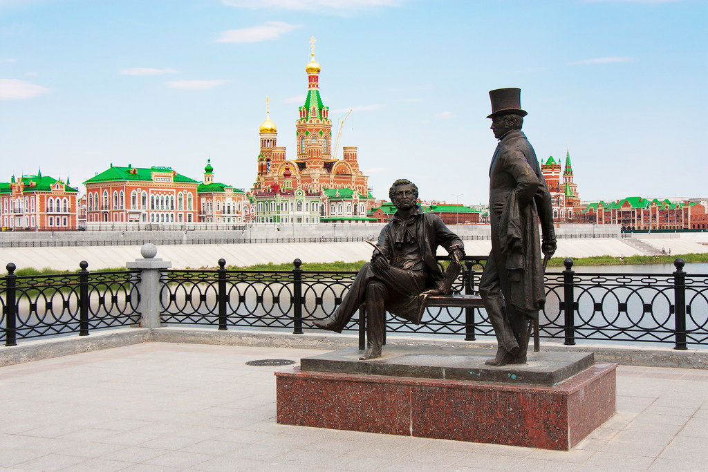 памятник а. с. пушкину (йошкар-ола) фото