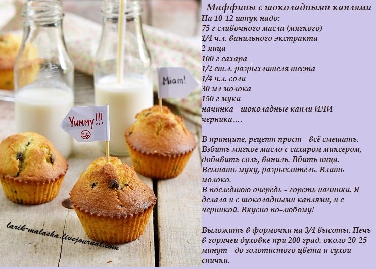 рецепт кекс фото