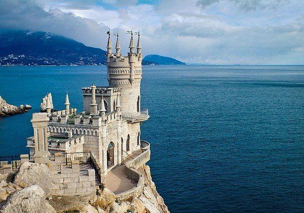 ласточкино гнездо. республика крым фото