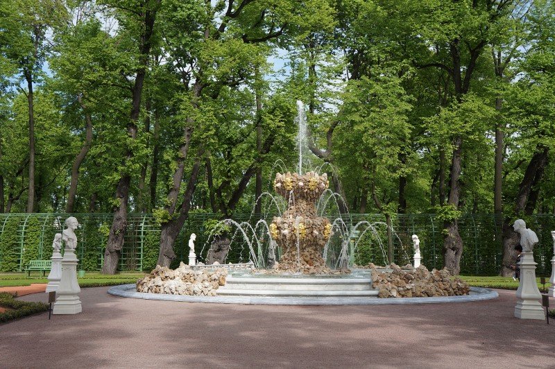 летний сад в санкт петербурге фото