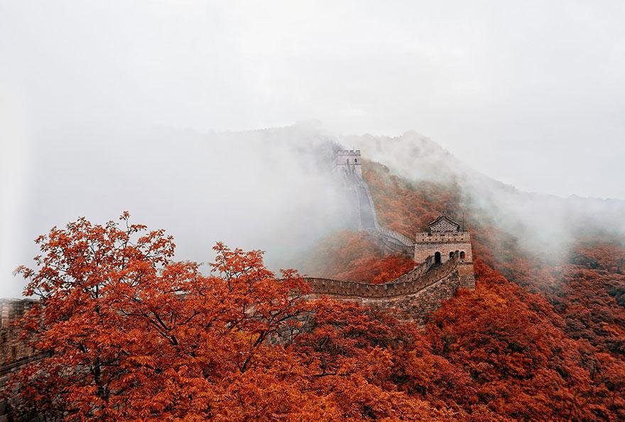 великая китайская стена китай фото