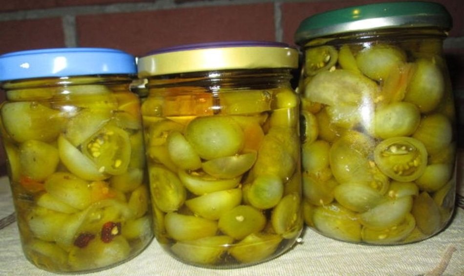 маринованные черри зеленые фото