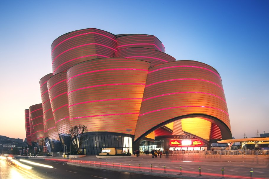 ухань wanda movie park фото