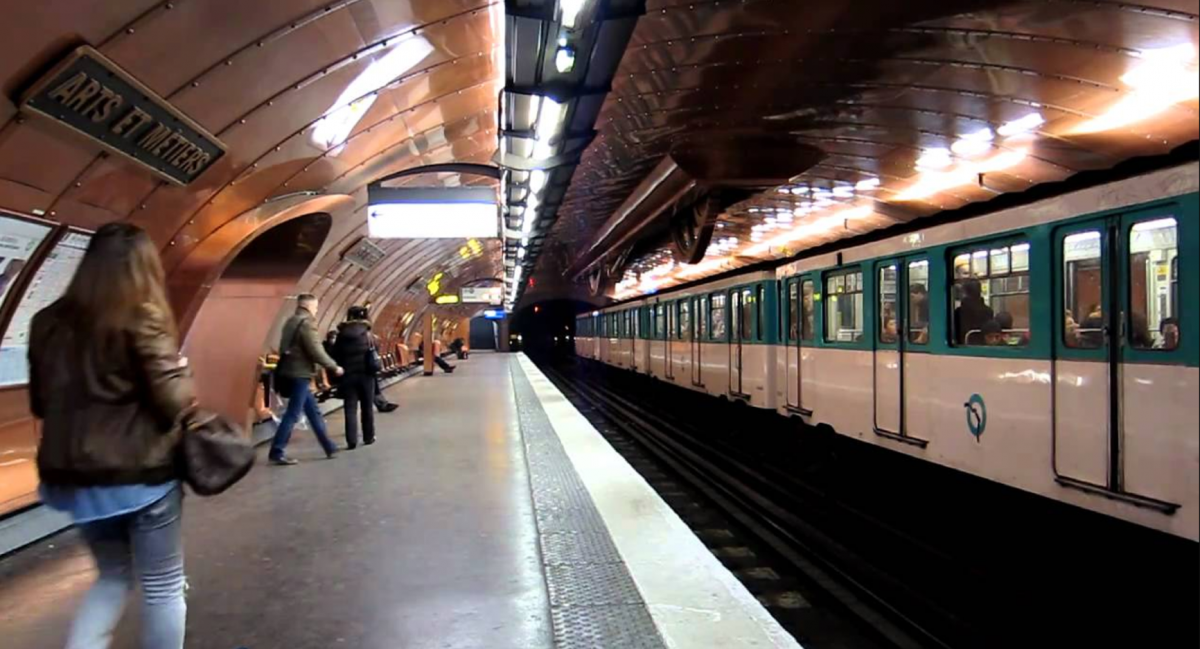 метро во франции фото