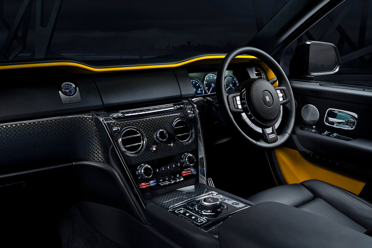 rolls royce cullinan 2018 салон фото