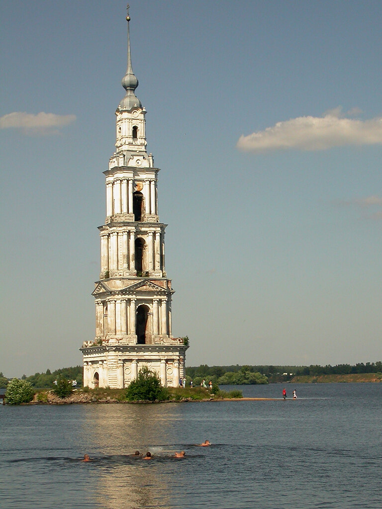 колокольня в калязине фото
