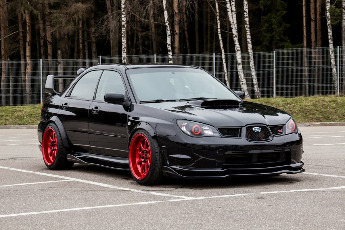 subaru impreza wrx sti 2007 фото