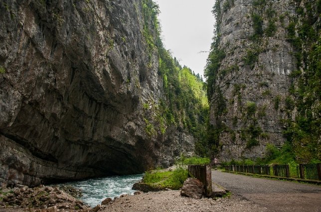 юпшарский каньон абхазия фото