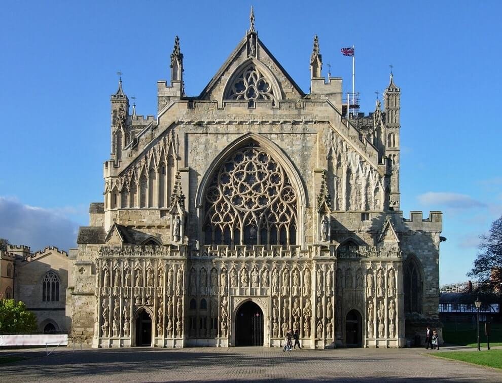 exeter cathedral фото