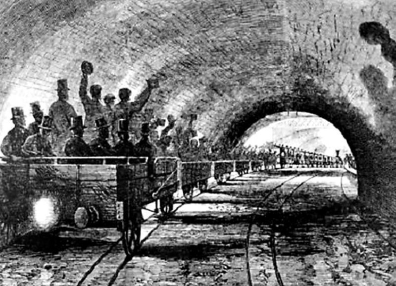 лондонское метро 1863 фото