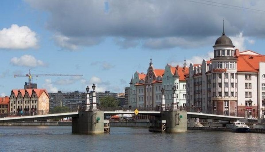 юбилейный мост калининград фото