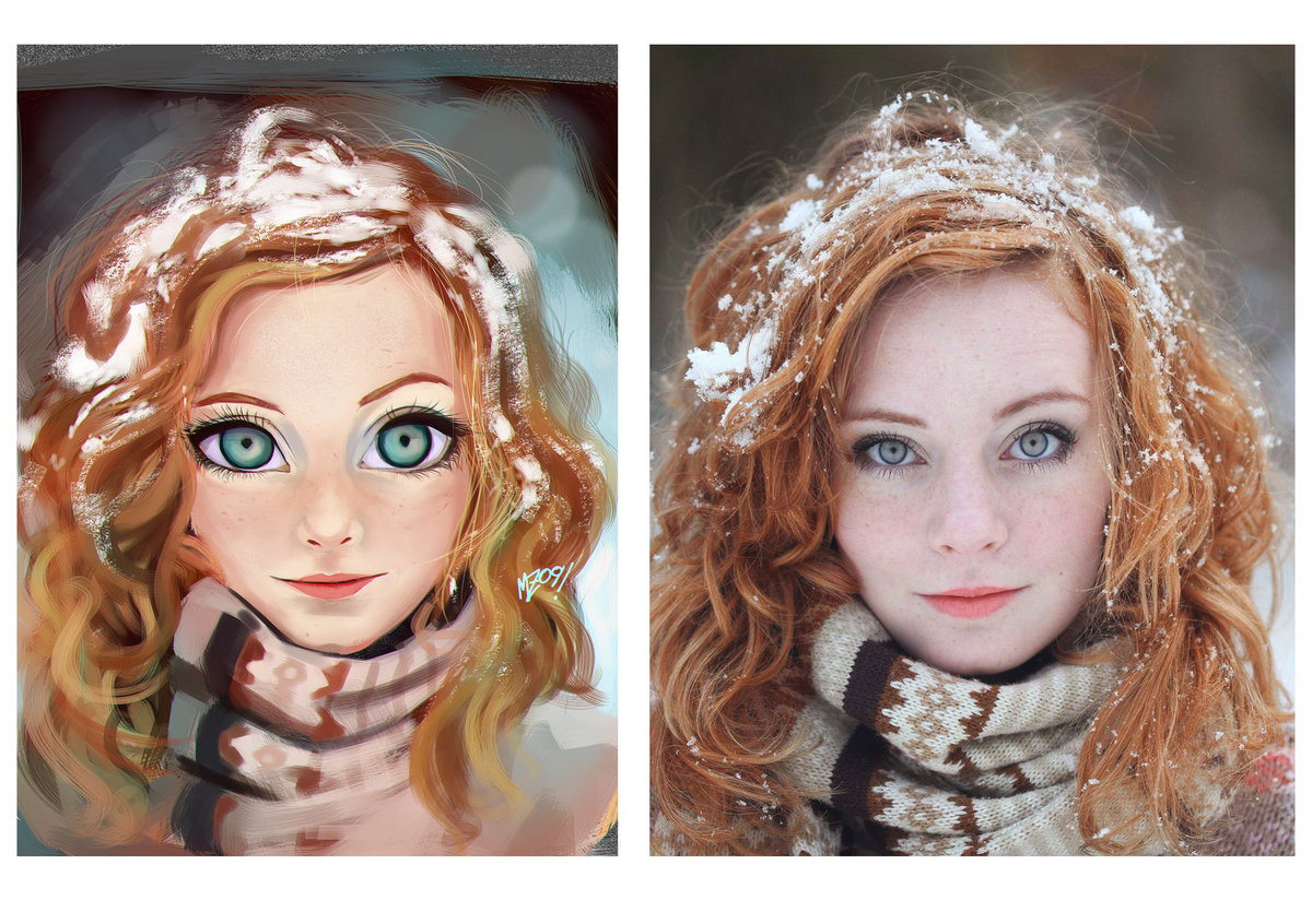 Приложение делающее из фото картину