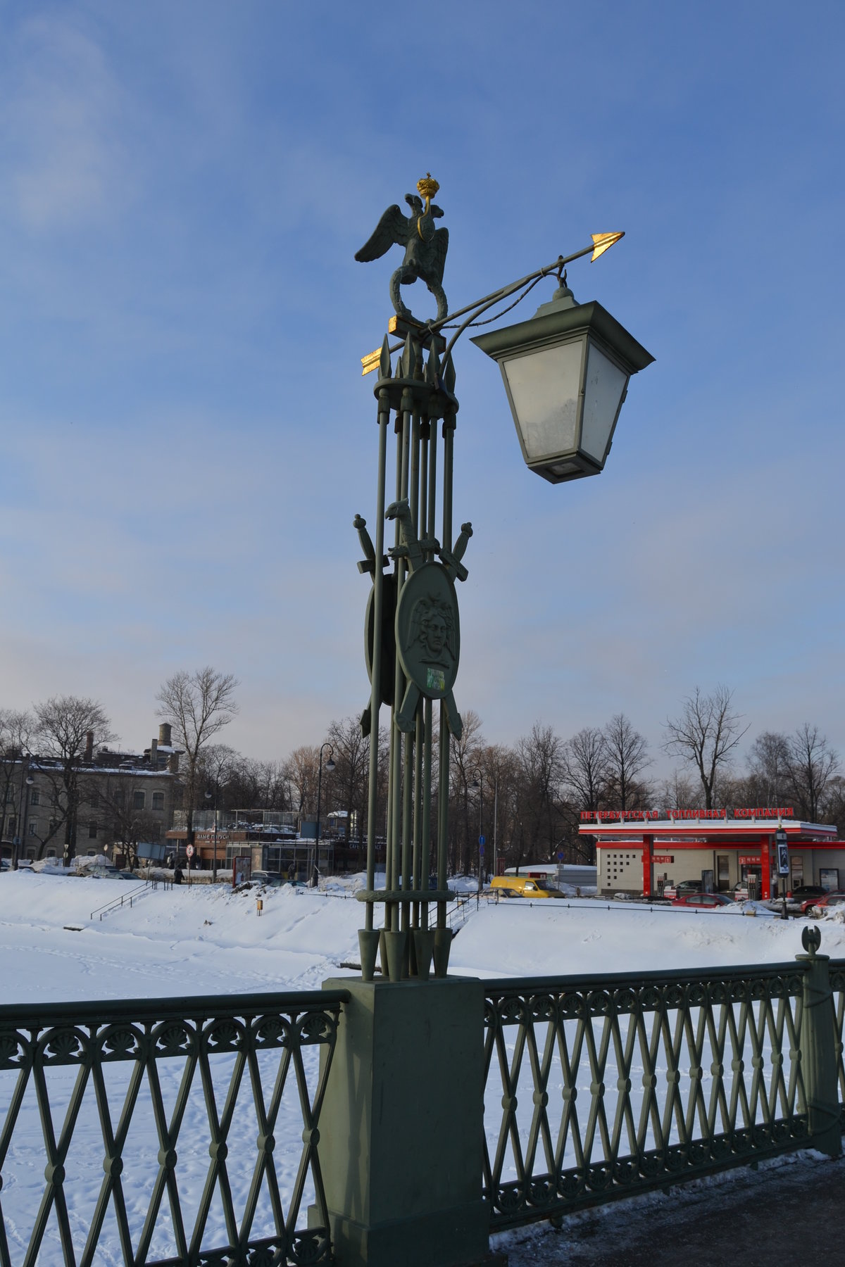 иоанновский мост фонарь фото