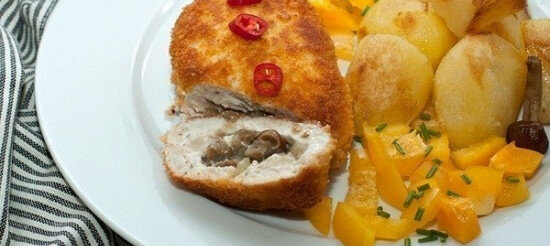 зразы с грибами фото