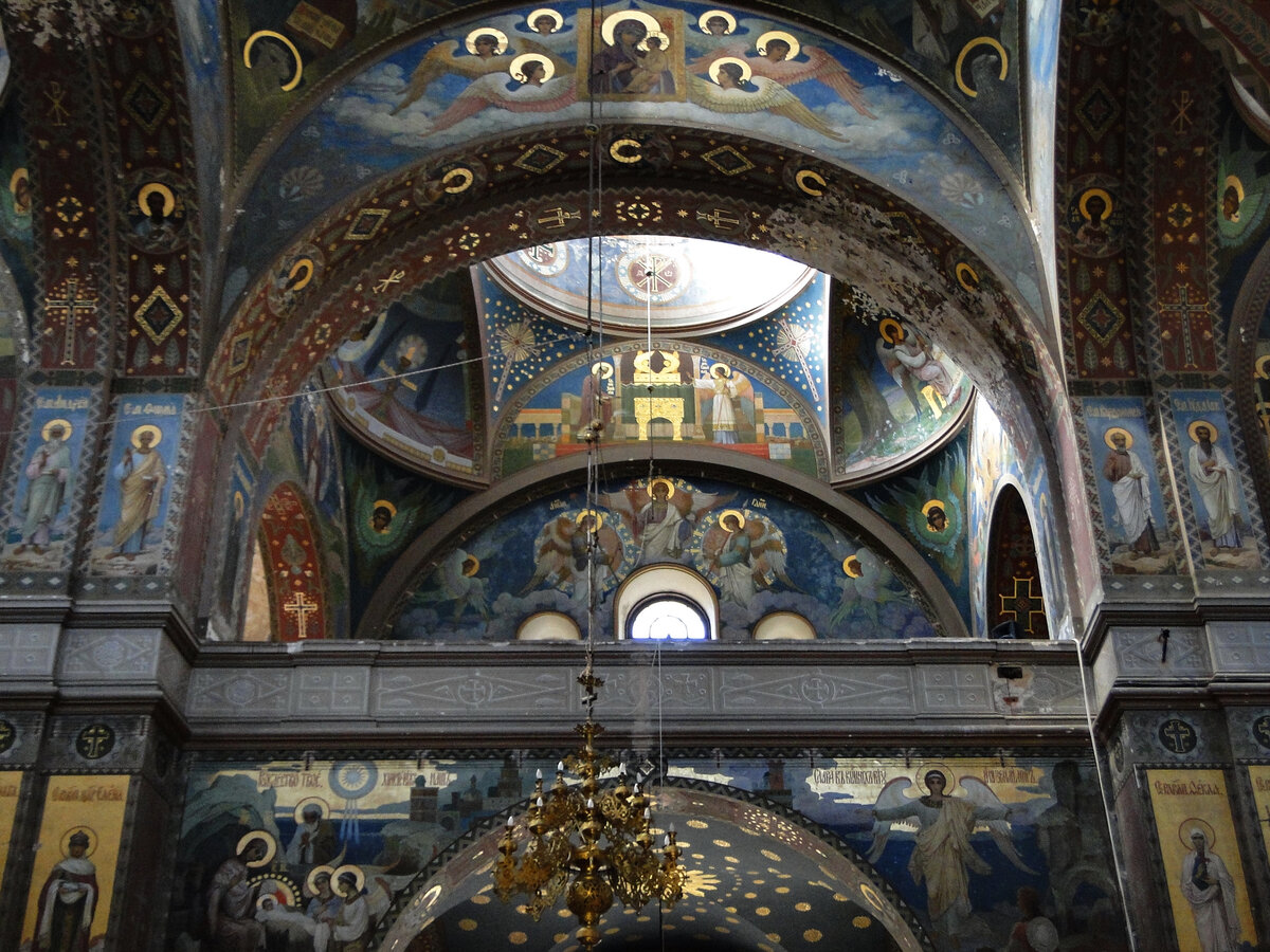 новоафонский монастырь внутри фото