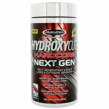 muscletech hydroxycut hardcore next gen жиросжигатель 180 капс. фото