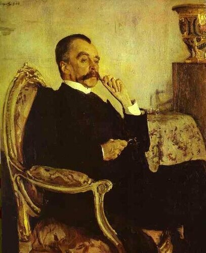 владимир михайлович голицын князь портрет серова фото