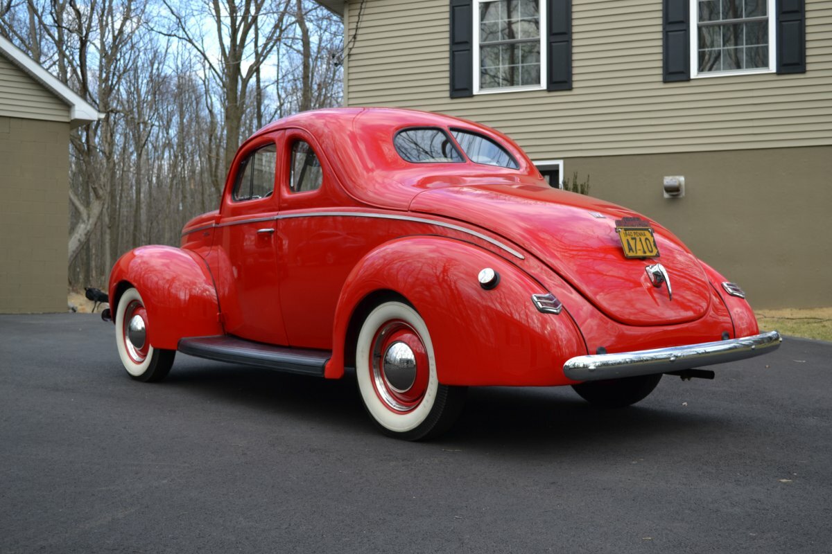ford deluxe coupe 1940 фото