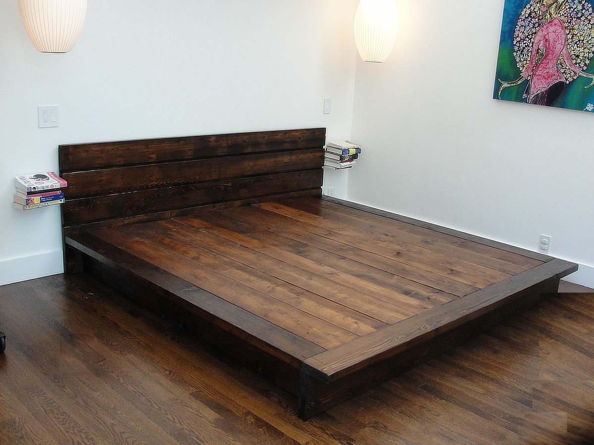 Simple King Size Bed Woodworking Plans