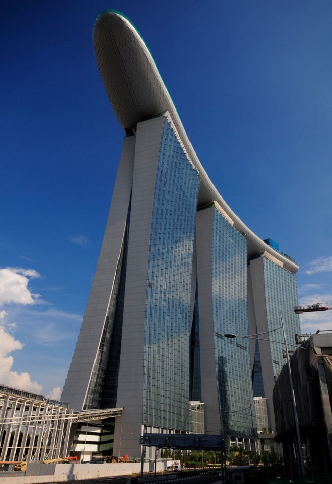 marina bay sands фото