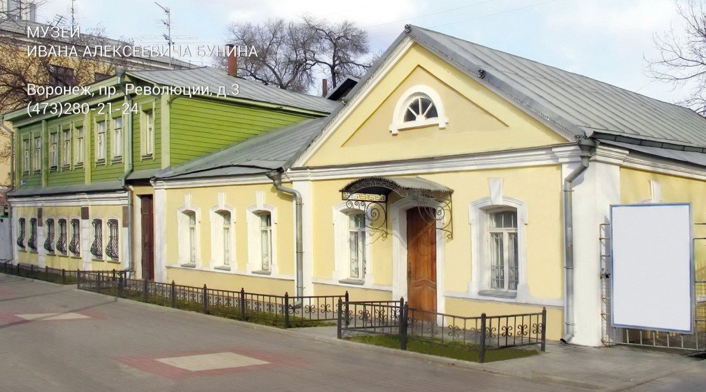 дом бунина в воронеже фото