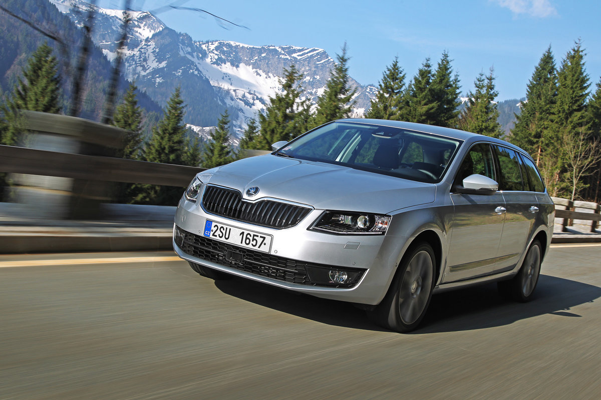 skoda octavia combi фото