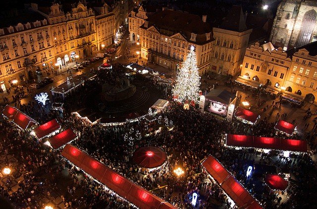 рождественская ярмарка в праге фото